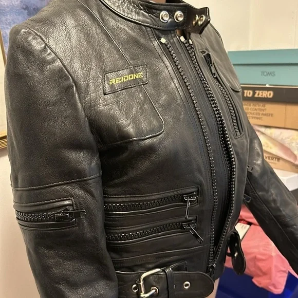 Re/Done leather moto jacket - Picture 16 of 16